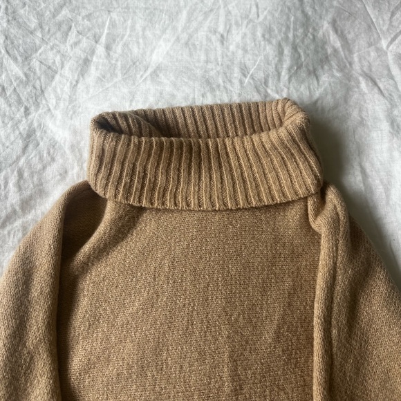 Showpo Beige/ Tan Turtleneck Sweater - Picture 2 of 3